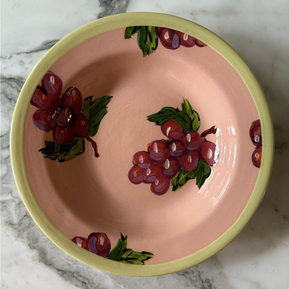 DROLL DESIGNS Hand Painted Signed Vintage Plate - Picture 1 of 4